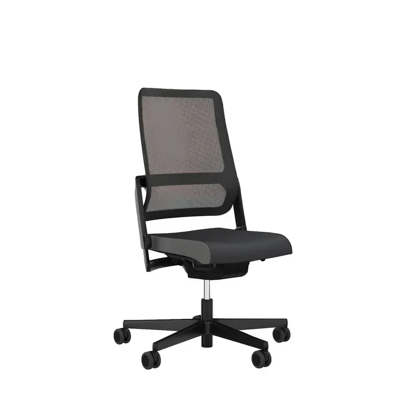 Office chair Sitag SitagXilium Mesh without headrest & without armrests Black/Black, New, Ergonomic chair - ideal for flexible working
