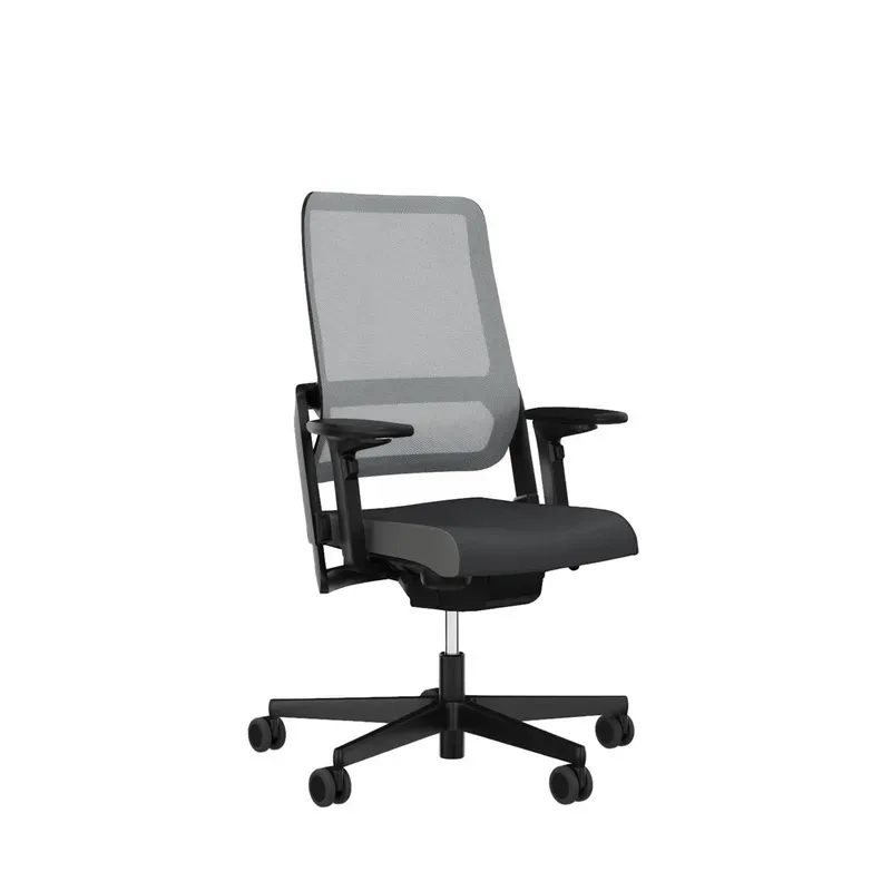 Office chair Sitag SitagXilium Mesh without headrest & with 4D armrests Gray/Black, New, Ergonomic chair - ideal for flexible working