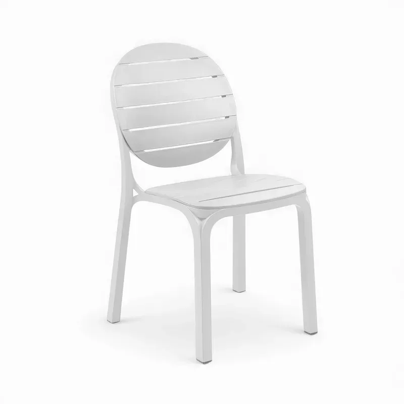 Outdoor chair Nardi Erica, White, New - Modern & weatherproof