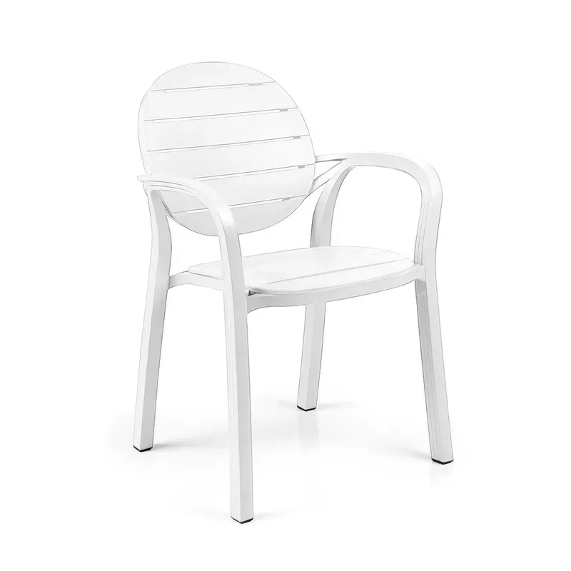Outdoor chair Nardi Palma, White, New - Modern & weatherproof