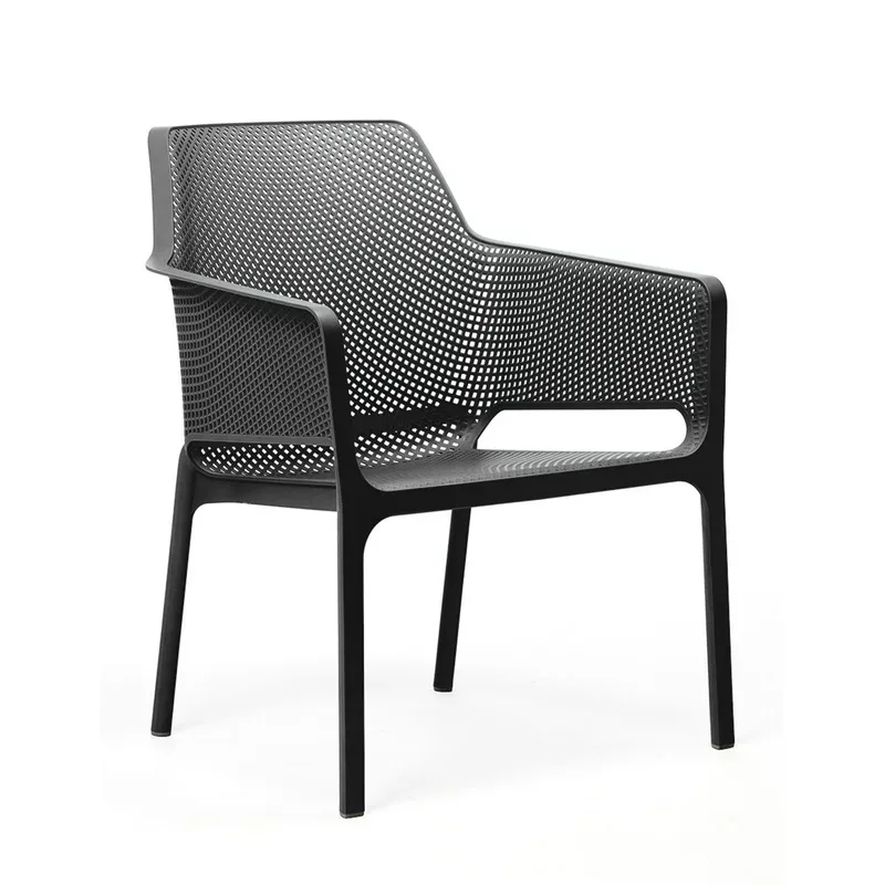 Garden armchair Nardi Net Relax, Anthracite, New - Modern & weatherproof