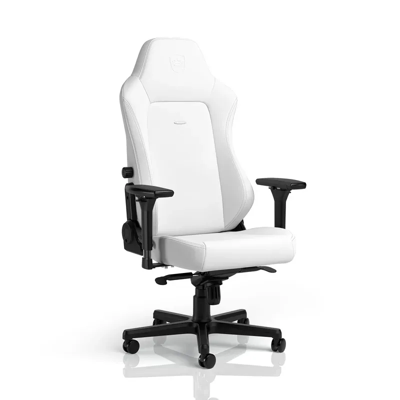 Noblechairs noblechairs HERO Gaming-Stuhl - White Edition Gaming-Stuhl Weiß