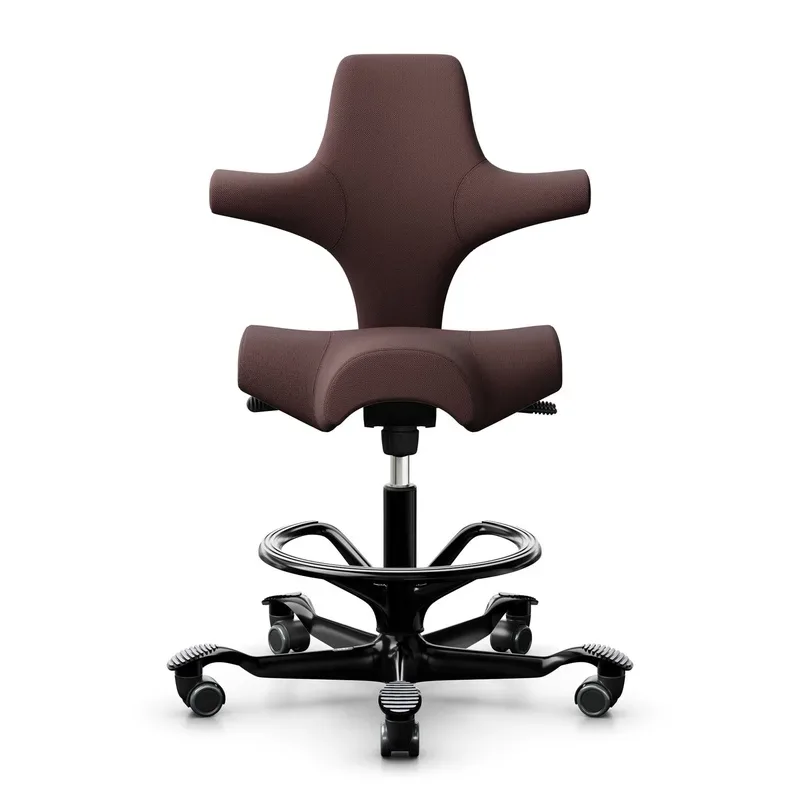 Counter stool HAG Capisco 8106, Brown/Black, New, Bar stool - Practical & comfortable