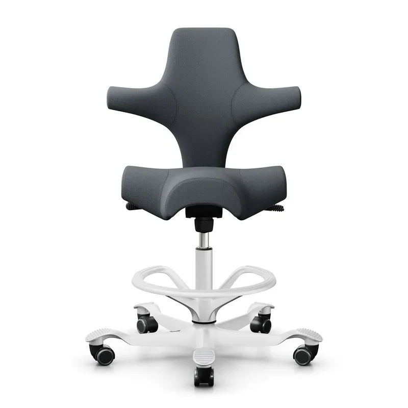 Counter stool HAG Capisco 8106, Gray/White, New, Bar stool - Practical & comfortable