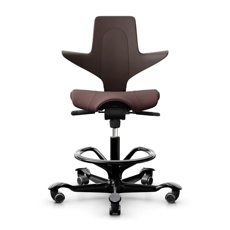 Counter stool HAG Capisco Puls 8020, Brown/Black, New, Bar stool - Practical & comfortable