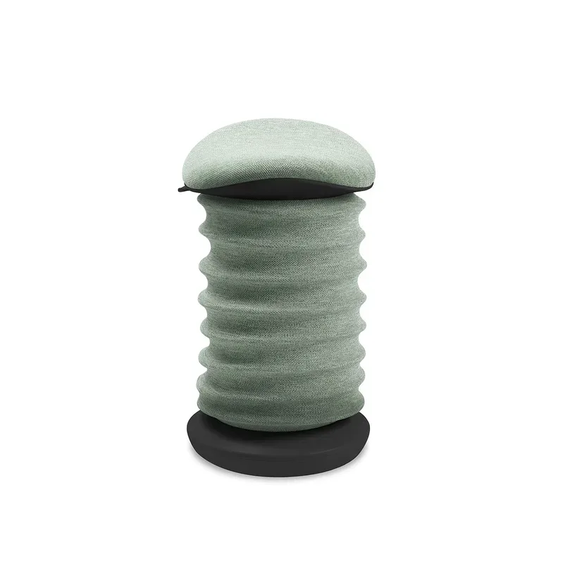 Height-adjustable office stool Topstar Sitness Green/Black, Base, Dynamic sitting - ideal for healthy sitting