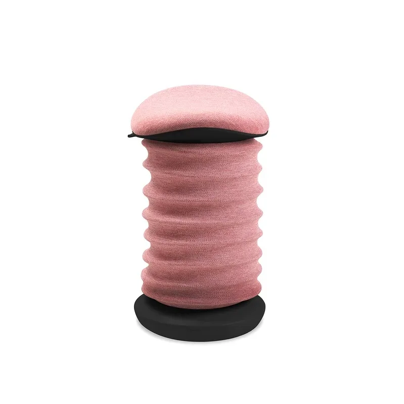 Height-adjustable office stool Topstar Sitness Pink/Black, Base, Dynamic sitting - ideal for healthy sitting