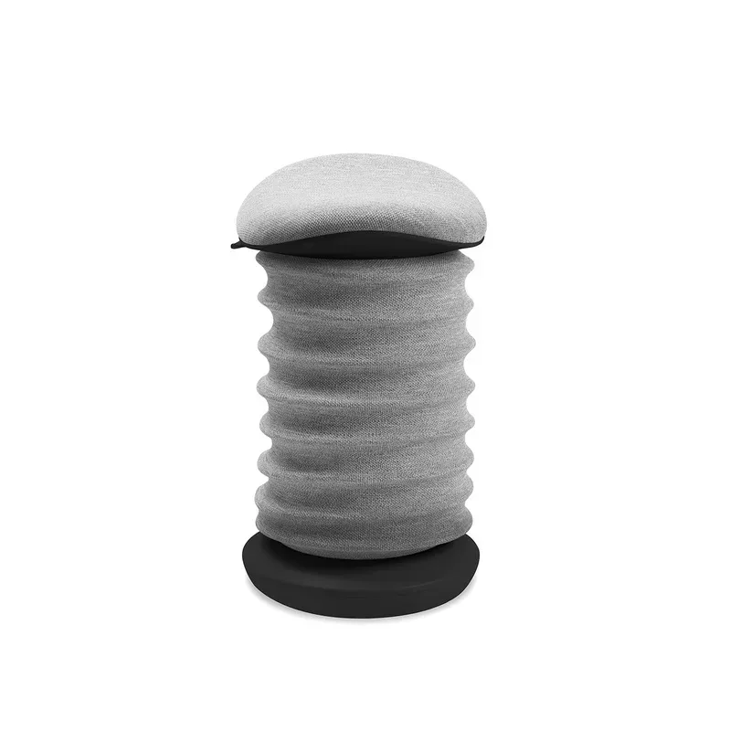 Height-adjustable office stool Topstar Sitness Gray/Black, Base, Dynamic sitting - ideal for healthy sitting