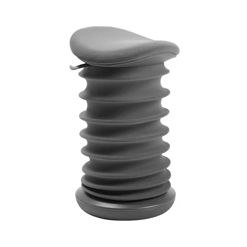 Hocker Sitness 4D, Sitz-HxB 530 - 640 x 375 mm, grau Topstar