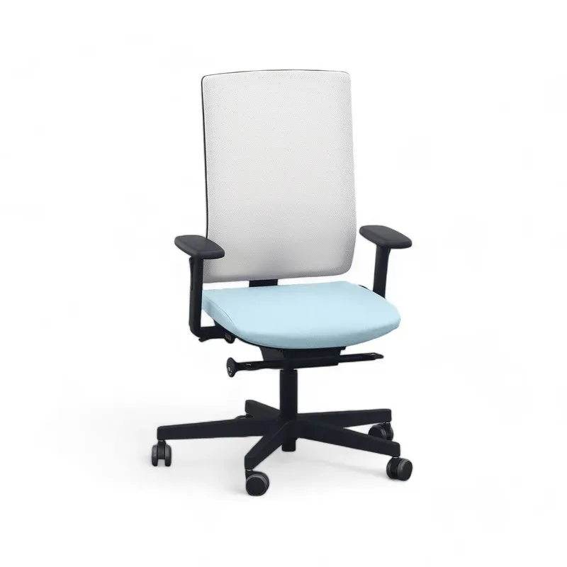 Office chairs Sitag SitagPoint Tec 2 Mesh with 2D armrests, Blue, New, Ergonomic chair - ideal for flexible working