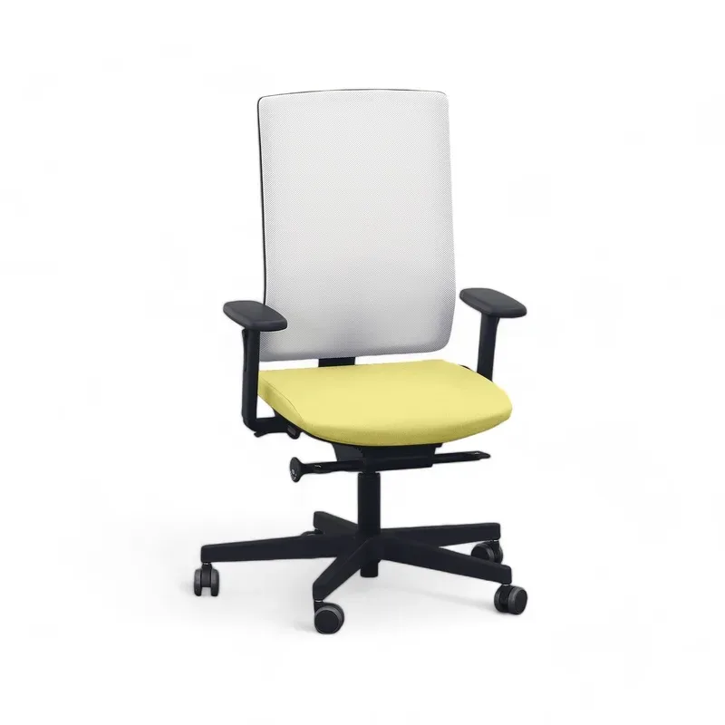 Office chairs Sitag SitagPoint Tec 2 Mesh with 2D armrests, Yellow, New, Ergonomic chair - ideal for flexible working