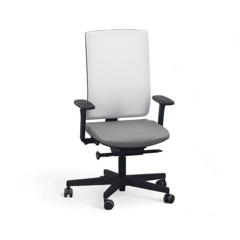Office chairs Sitag SitagPoint Tec 2 Mesh with 2D armrests, Gray, New, Ergonomic chair - ideal for flexible working