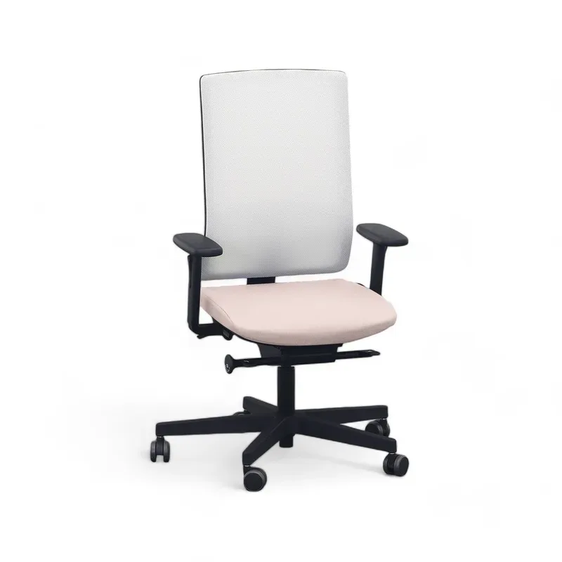 Office chairs Sitag SitagPoint Tec 2 Mesh with 2D armrests, Pink, New, Ergonomic chair - ideal for flexible working