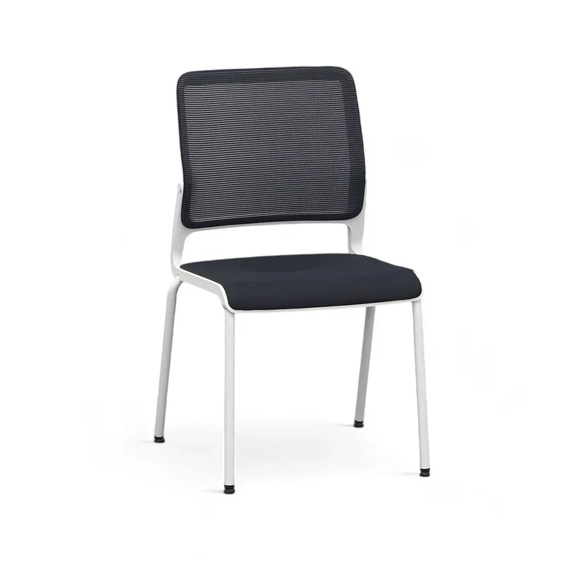 4-legged chairs Sitag SitagXilium Mesh Black without armrests, New - Perfect for office and reception