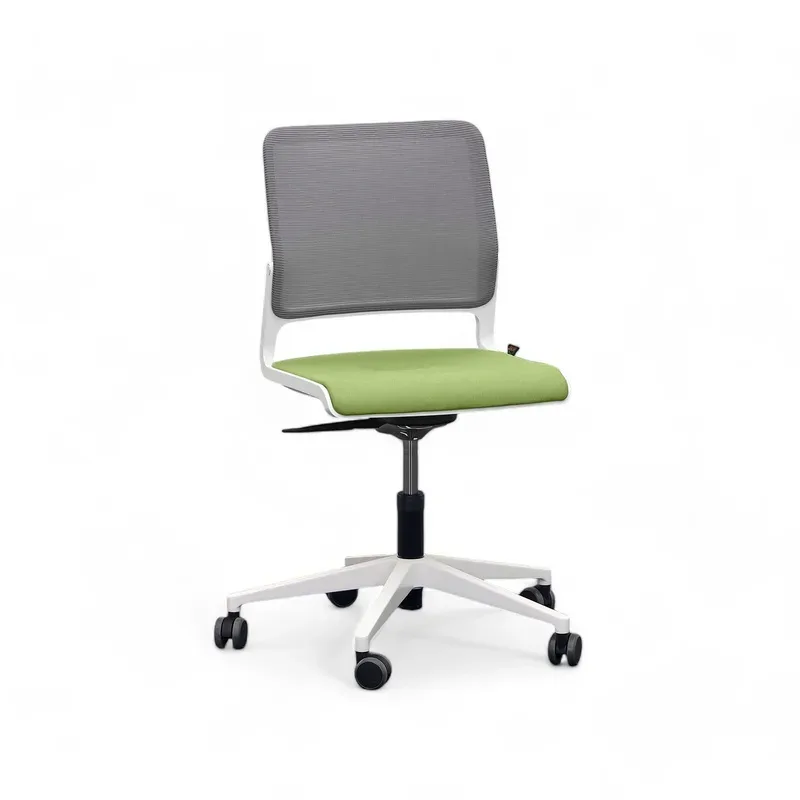Conference chair Sitag SitagXilium Mesh without armrests, Green, New - Ergonomic & height-adjustable