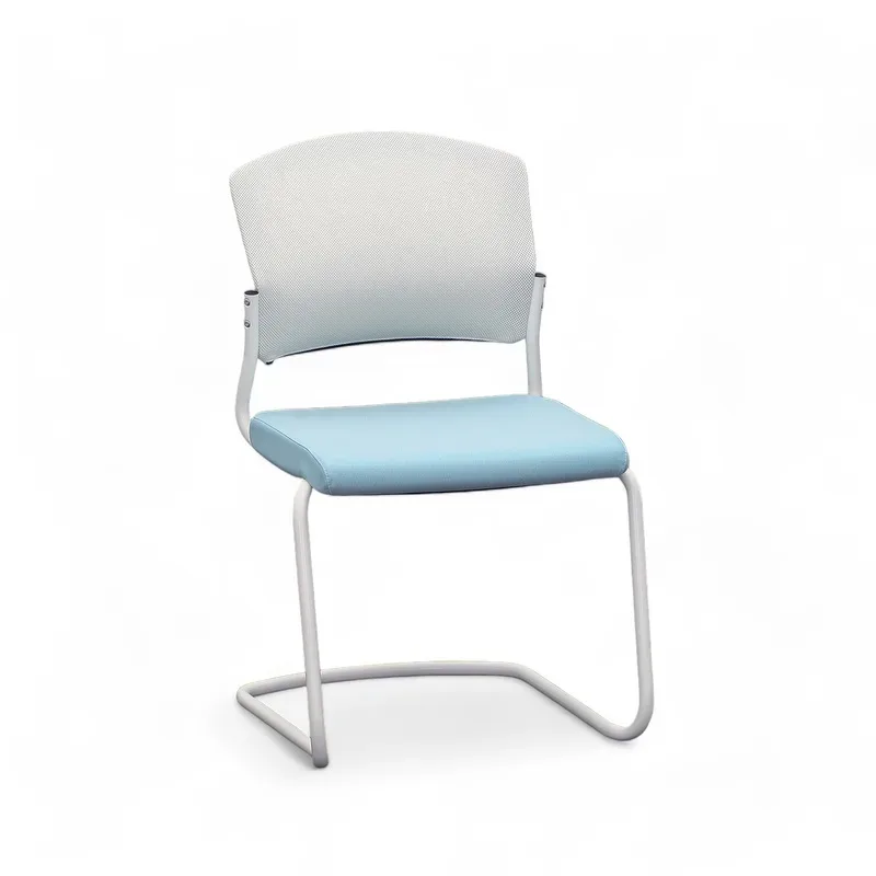 Cantilever Sitag EL100 Blue without armrests, Free swinging, New - Perfect for visitors and guests