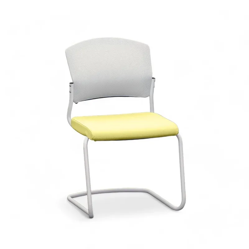 Cantilever Sitag EL100 Yellow without armrests, Free swinging, New - Perfect for visitors and guests