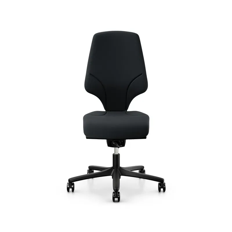 Office swivel chair Giroflex 64-3578 without armrests, Black/Black, New, Ergonomic chair - ideal for flexible working