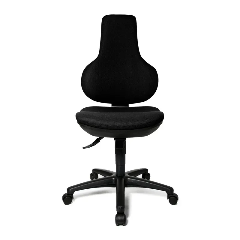 Office chair Topstar Ergo Point SY without armrests, Black/Black, New, Ergonomic chair - ideal for flexible working