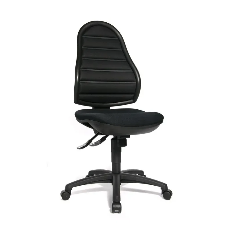Office chair Topstar Flex Point SY without armrests, Black/Black, New, Ergonomic chair - ideal for flexible working