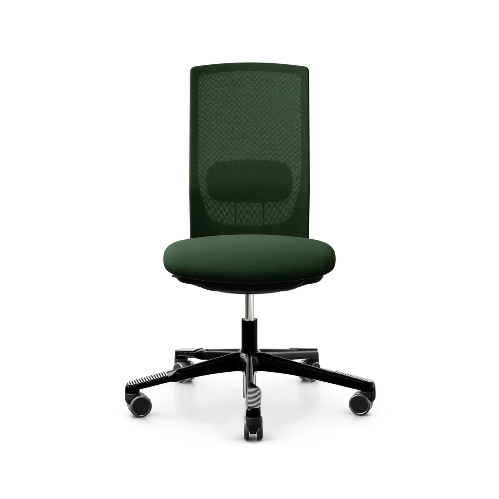 Bürodrehstuhl HAG Futu Mesh 1100-S ohne Armlehnen, Grün, Neu, Ergonomischer Stuhl - ideal für flexibles Arbeiten