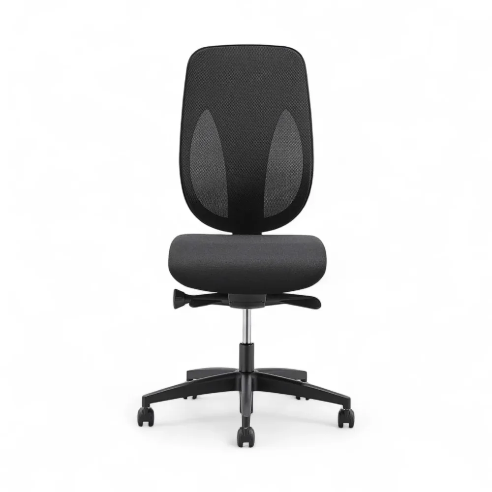 Bürostuhl Giroflex 353-4029 ohne Kopfstütze & ohne Armlehnen Schwarz/Schwarz, Neu, Ergonomischer Stuhl - ideal für flexibles Arbeiten
