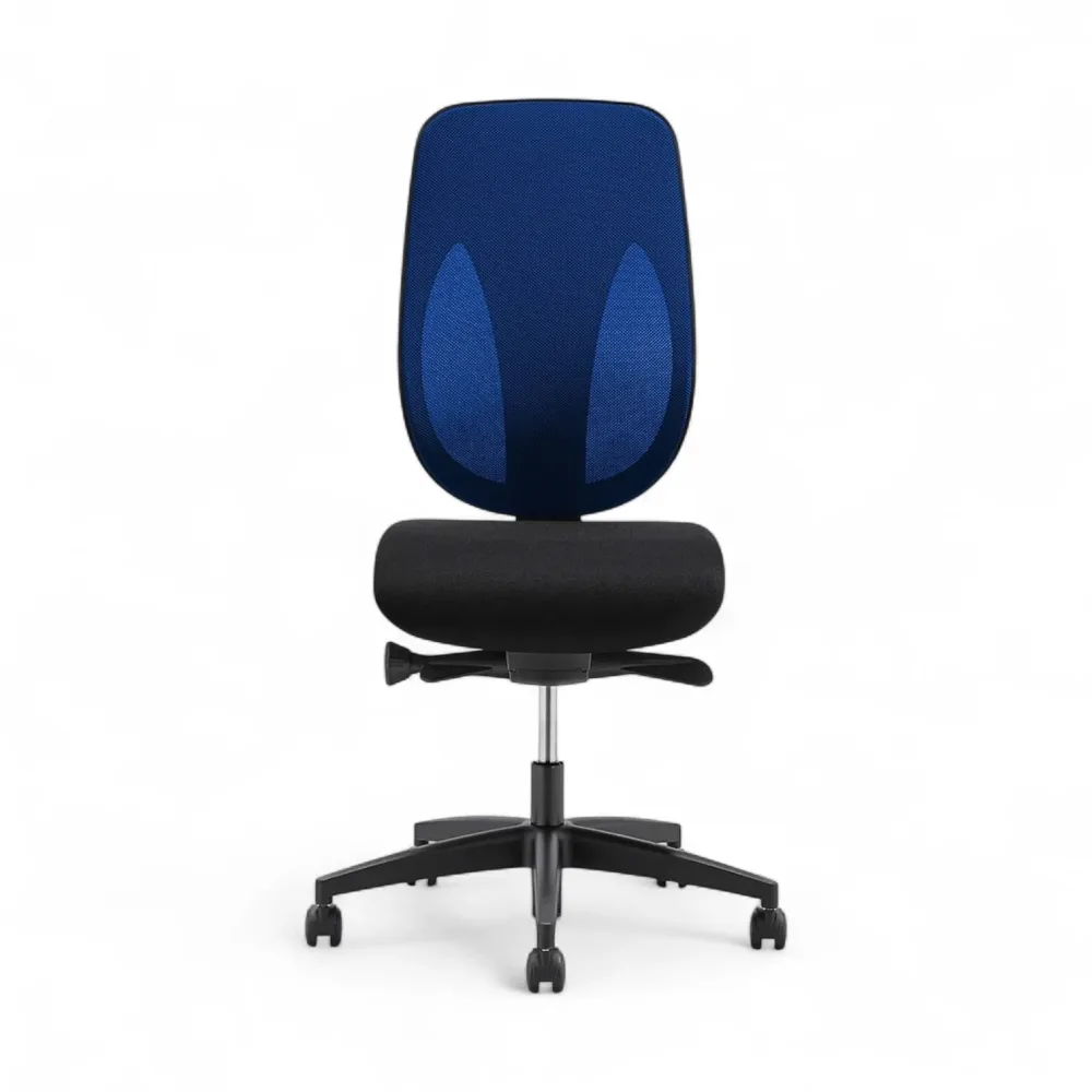 Bürostuhl Giroflex 353-4029 ohne Kopfstütze & ohne Armlehnen Blau/Schwarz, Neu, Ergonomischer Stuhl - ideal für flexibles Arbeiten
