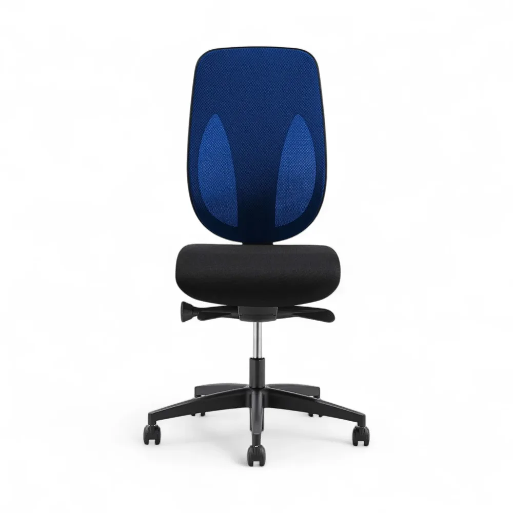 Bürostuhl Giroflex 353-4029 ohne Kopfstütze & ohne Armlehnen Blau/Schwarz, Neu, Ergonomischer Stuhl - ideal für flexibles Arbeiten