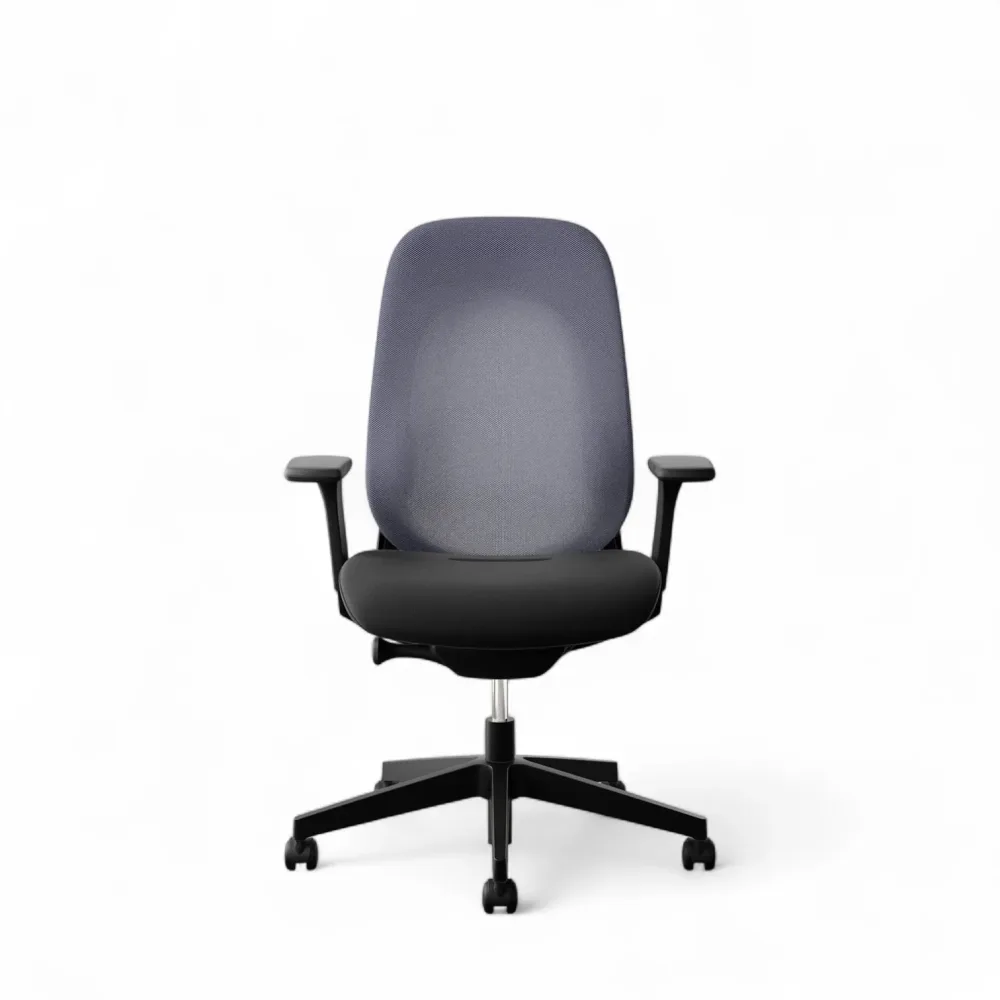 Drehstuhl Giroflex 40-4049 mit 3D Armlehnen, Violett/Schwarz, Neu, Ergonomischer Stuhl - ideal für flexibles Arbeiten
