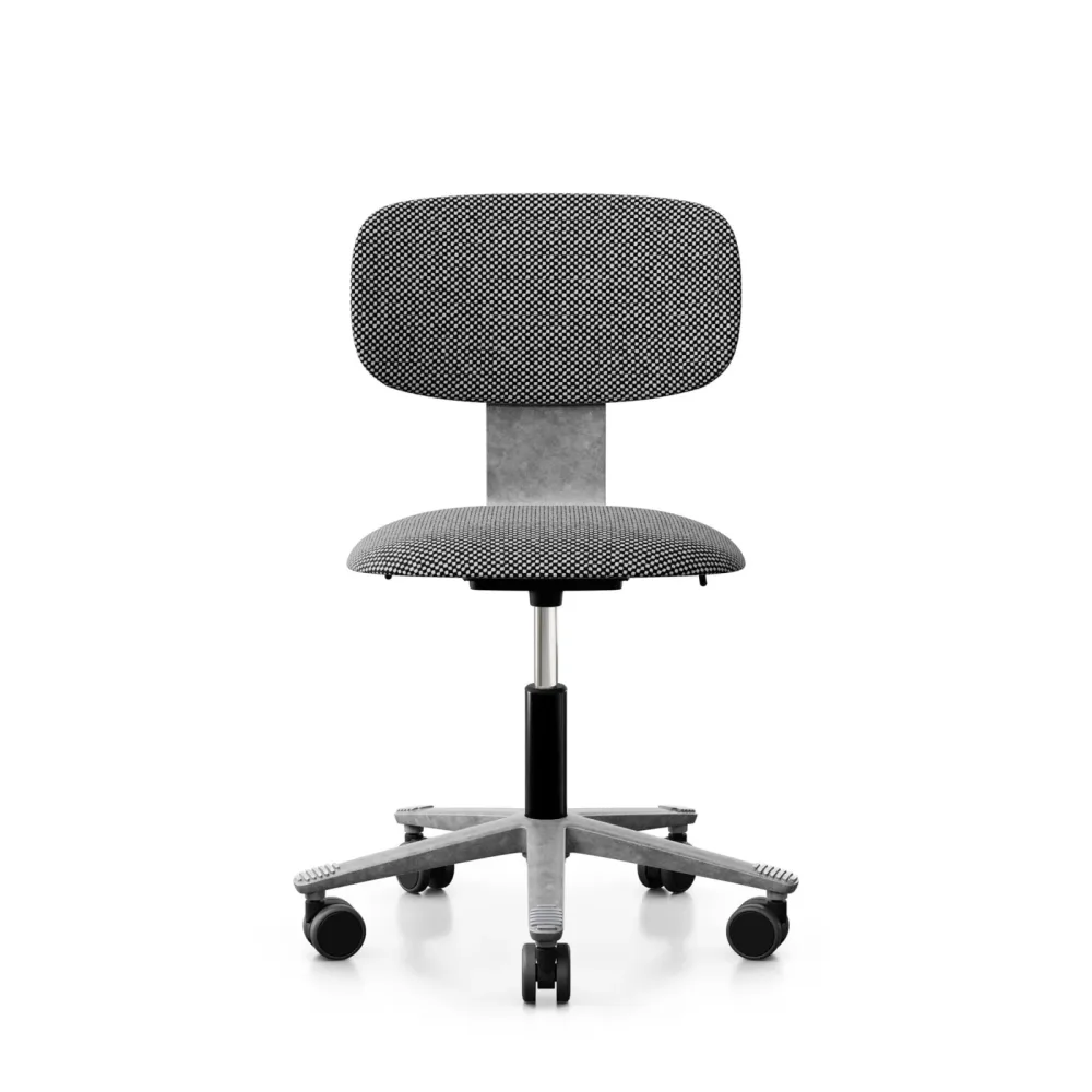 Arbeitsstuhl HAG Tion 2160 ohne Armlehnen, Grau/Silbergrau, Neu, Ergonomischer Stuhl - ideal für flexibles Arbeiten