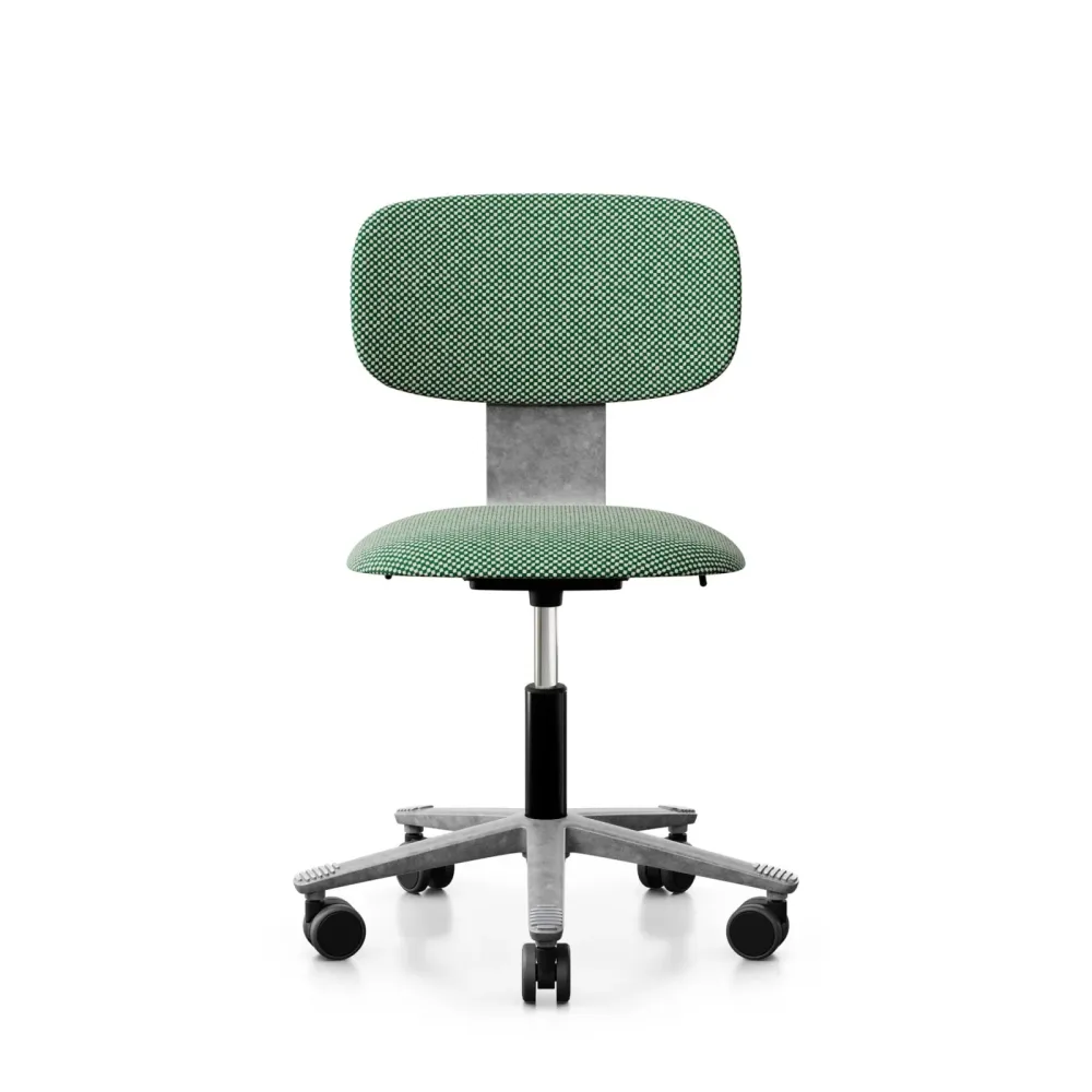 Arbeitsstuhl HAG Tion 2160 ohne Armlehnen, Grün/Silbergrau, Neu, Ergonomischer Stuhl - ideal für flexibles Arbeiten
