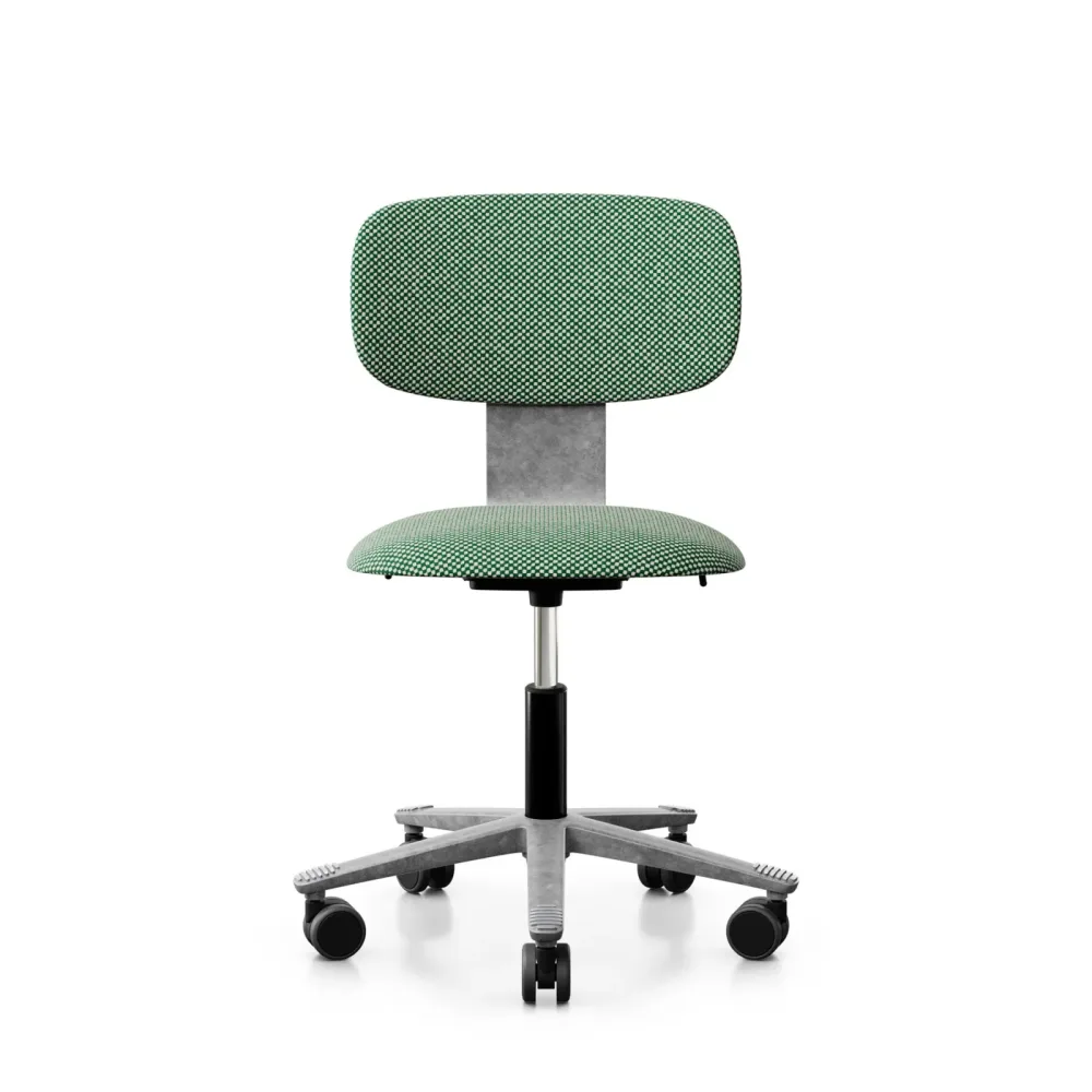 Arbeitsstuhl HAG Tion 2160 ohne Armlehnen, Grün/Silbergrau, Neu, Ergonomischer Stuhl - ideal für flexibles Arbeiten