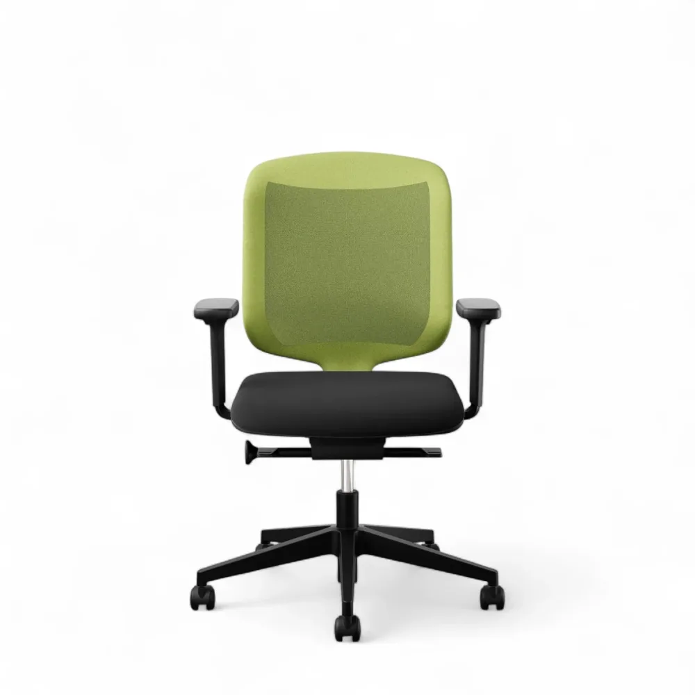 Bürostuhl Giroflex 434 Chair 2 Go mit 1D Armlehnen, Grün/Schwarz, Neu, Ergonomischer Stuhl - ideal für flexibles Arbeiten