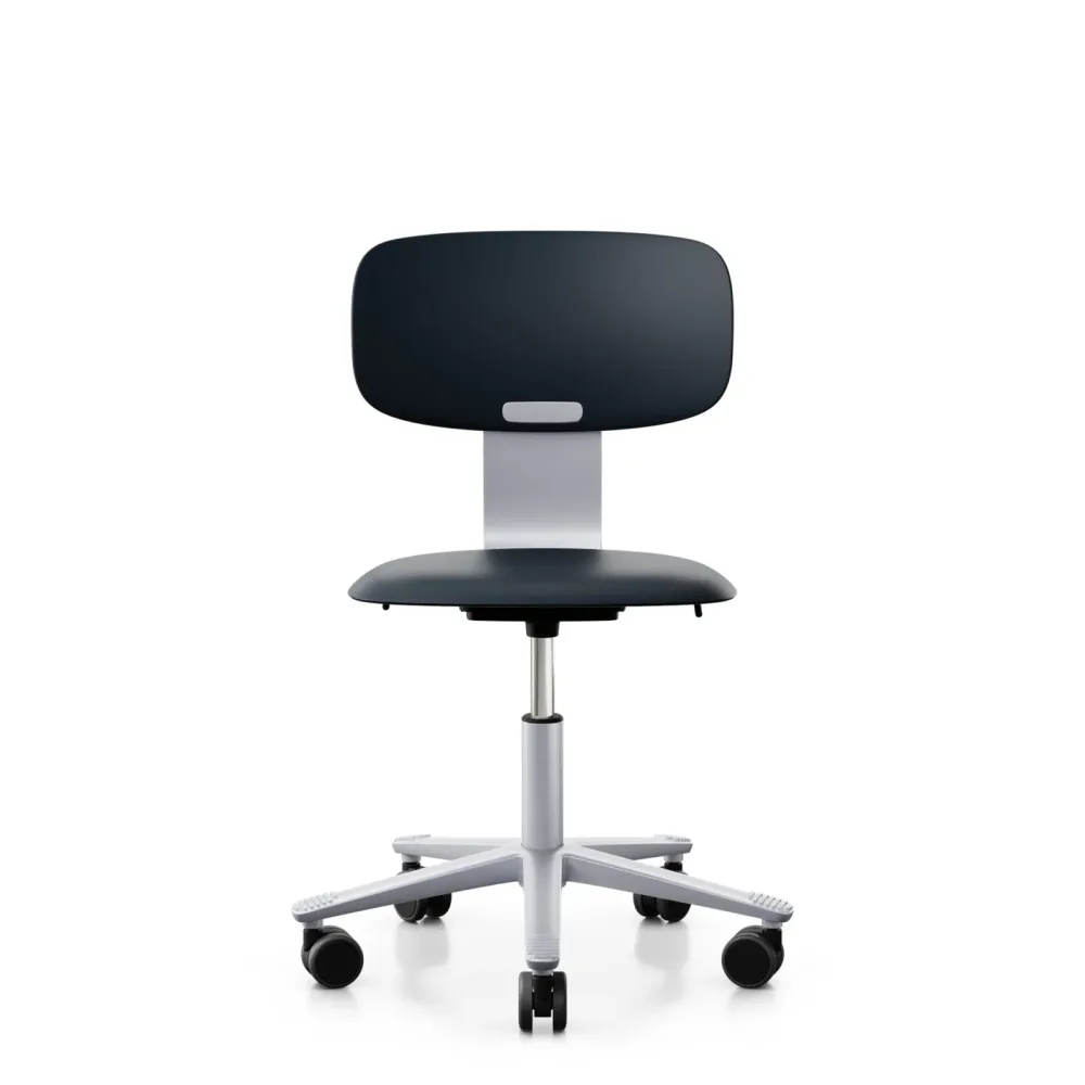 Arbeitsstuhl HAG Tion 2100 ohne Armlehnen, Dunkelblau, Neu, Ergonomischer Stuhl - ideal für flexibles Arbeiten
