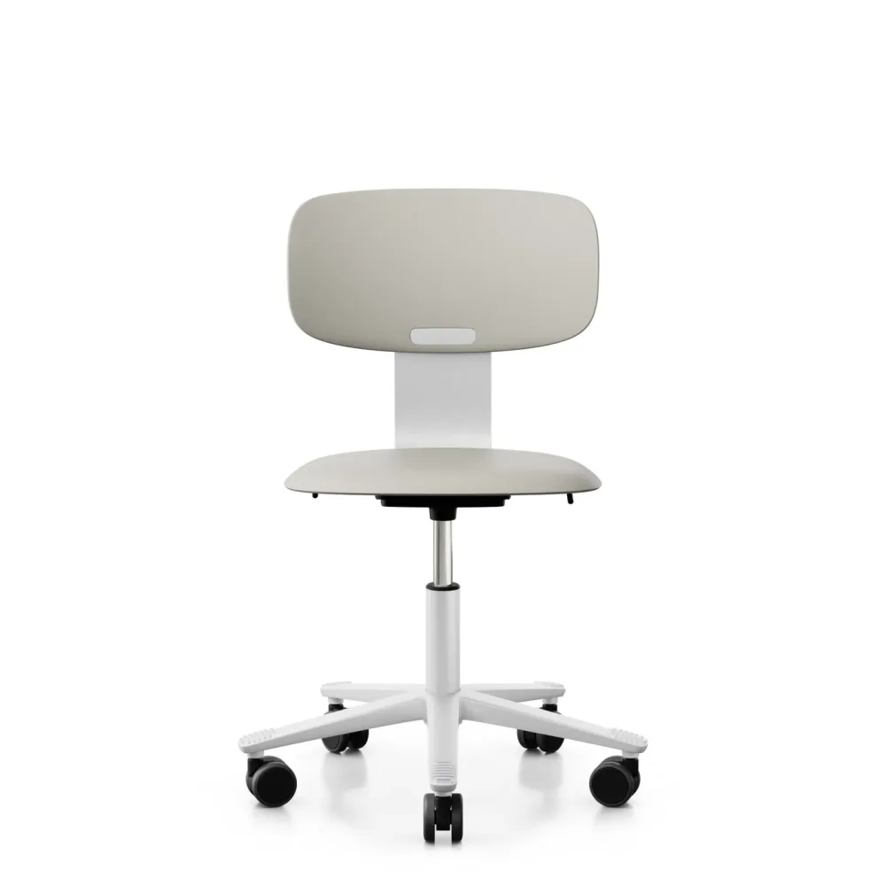 Arbeitsstuhl HAG Tion 2100 ohne Armlehnen, Weiss, Neu, Ergonomischer Stuhl - ideal für flexibles Arbeiten