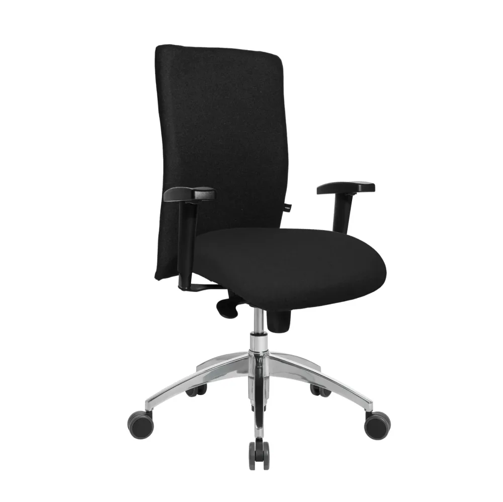 Bürostuhl Topstar Commander mit 1D Armlehnen, Schwarz, Neu, Ergonomischer Stuhl - ideal für flexibles Arbeiten