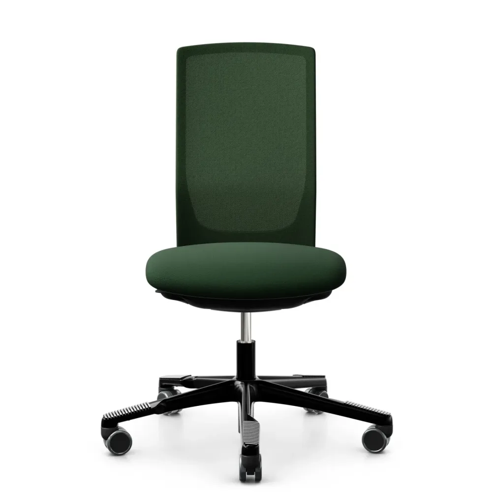 Bürodrehstuhl HAG Futu Mesh 1100-S ohne Armlehnen, Grün, Neu, Ergonomischer Stuhl - ideal für flexibles Arbeiten