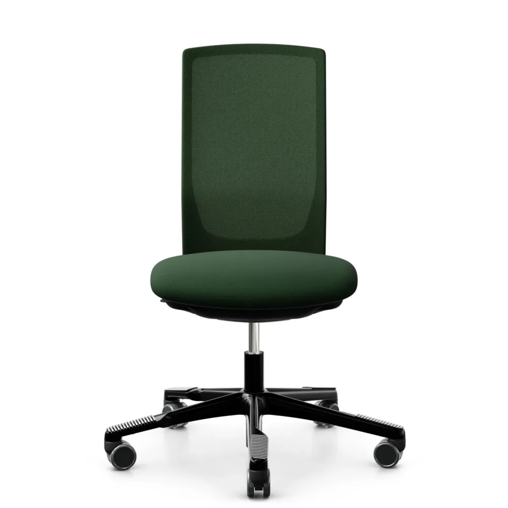 Bürodrehstuhl HAG Futu Mesh 1100-S ohne Armlehnen, Grün, Neu, Ergonomischer Stuhl - ideal für flexibles Arbeiten