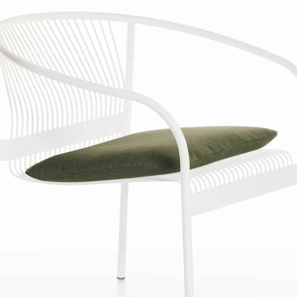 Sitzkissen für Outdoor Loungestühle Plank Velit Grün, Neu