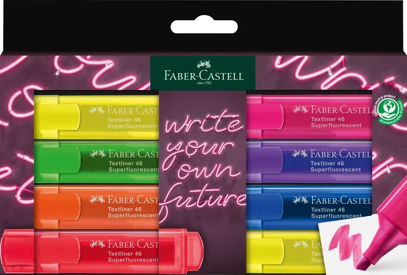 Faber-Castell - Textmarker Set, 1.8X20.5X12CM, Multicolor