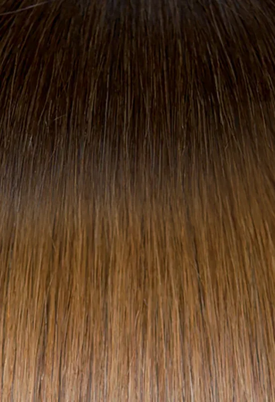 Seiseta Classic Keratin Fusion Glatt Ombr&eacute; 6/27 Ombre Hellbraun-Tabakblon 40/45 cm
