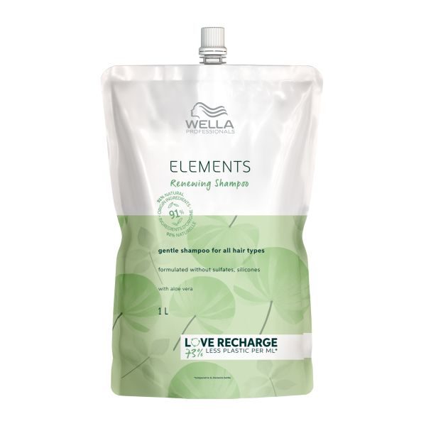 Wella Elements Renewing Shampoo 1000 ml - Nachfüllpack