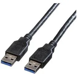 ROLINE USB-A-A, Datenkabel 11.02.8970 Black, ST/ST, 3.2 Gen1 1.8m