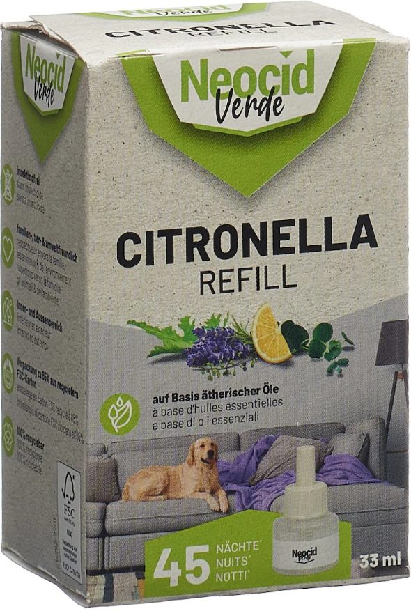 Neocid Verde Citronella Refill-Fläschchen (33 ml)