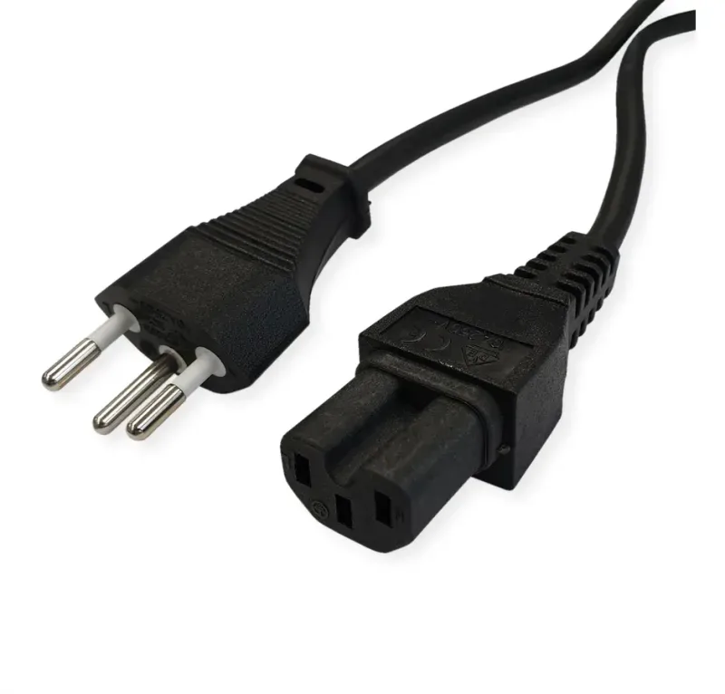VALUE Netzkabel Black 19.99.1216 T12 auf C15 1.8m