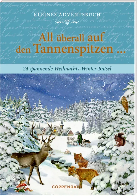 COPPENRATH Kleines Adventsbuch 64635 All &uuml;berall auf den Tannenspi