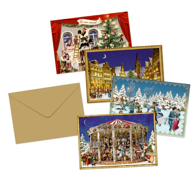 COPPENRATH Mini Adventskalender 92349 Es weihnachtet sehr