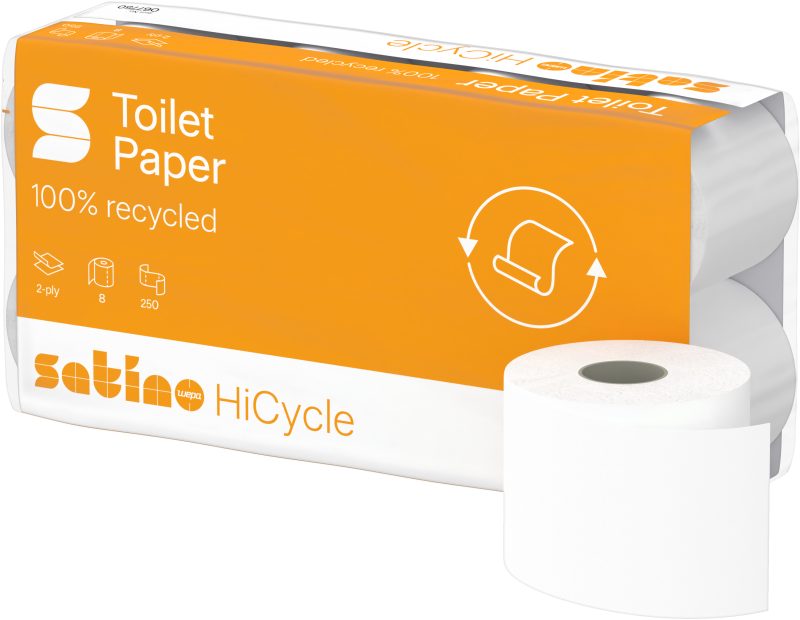 SATINO Toilettenpapier Satino Smart 60610 2-lagig, 8 Rollen 250 Blatt