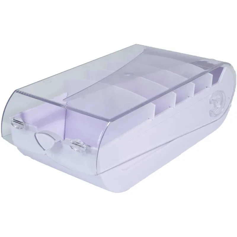 EXACOMPTA Karteikartenbox Bunny Box A7 5346423D malve/transp. 250x132x85mm