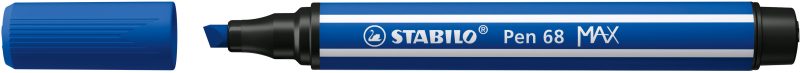 STABILO Fasermaler Pen 68 MAX 2+5mm 768/32 ultramarinblau